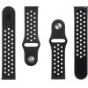 Tactical 234 Double Silicone Band 22mm Black - (SH201105)