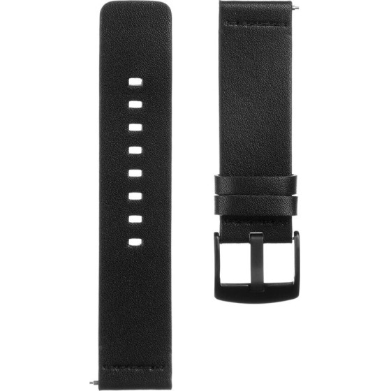 Tactical 307 Leather Band 22mm Black - (SH201126)