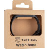 Tactical 661 Silicone Band for Xiaomi Mi Band 5/6 Black - (MI band 5001)