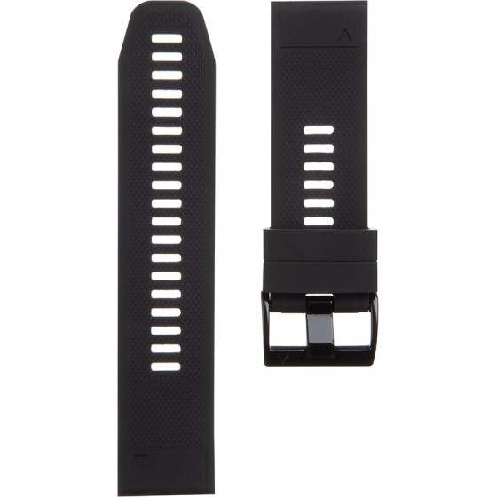 Tactical 668 Silicone Band for Garmin Fenix 5X/6X/7X/8 QuickFit 26mm Black - (GM 1810 0 5)