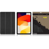 Tactical Book Tri Fold Case for Xiaomi Redmi Pad SE 11 Black - (57983120942)