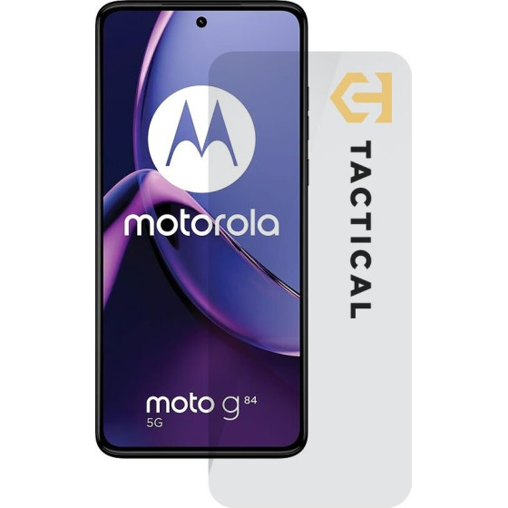 Tactical Glass Shield 2.5D for Motorola G84 5G Clear - (57983118235)