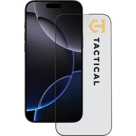 Tactical Glass Shield 5D for Apple iPhone 16 Pro Max Black - (57983121945)