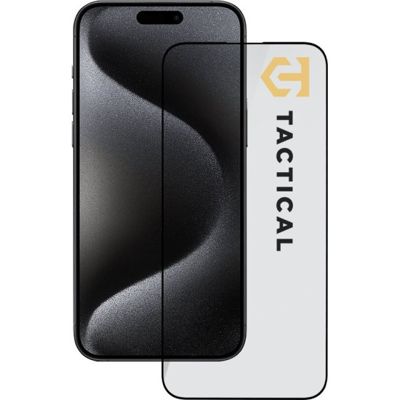 Tactical Glass Shield 5D for Apple iPhone 15 Pro Max Black - (57983115946)