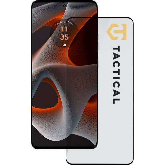 Tactical Glass Shield 5D for Motorola Edge 50 Pro 5G Black - (57983121471)