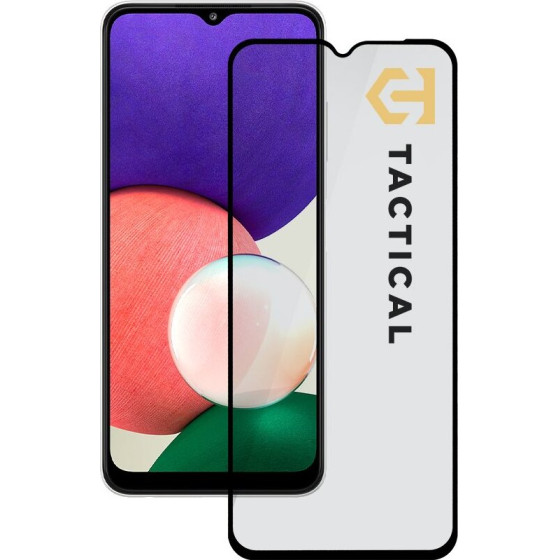 Tactical Glass Shield 5D for Samsung Galaxy A22 5G Black - (57983104280)