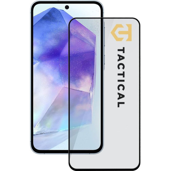 Tactical Glass Shield 5D for Samsung Galaxy A55 5G Black - (57983118591)