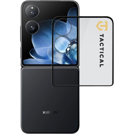 Tactical Glass Shield 5D for Xiaomi Mix Flip Black - (57983124114)