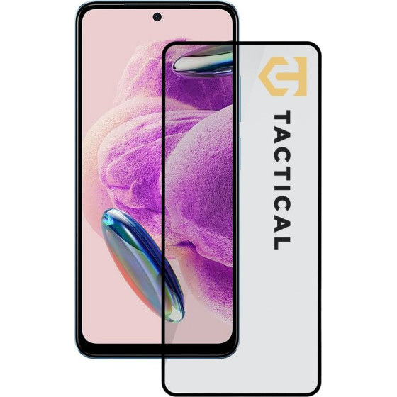 Tactical Glass Shield 5D for Xiaomi Redmi Note 12S Black - (57983115561)