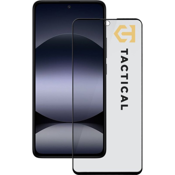 Tactical Glass Shield Privacy Stealth 5D for Xiaomi Redmi Note 14 4G/5G/Poco X7 Pro 5G Black - (57983127214)