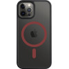 Tactical MagForce Hyperstealth 2.0 Cover for iPhone 12/12 Pro Black/Red - (57983121083)