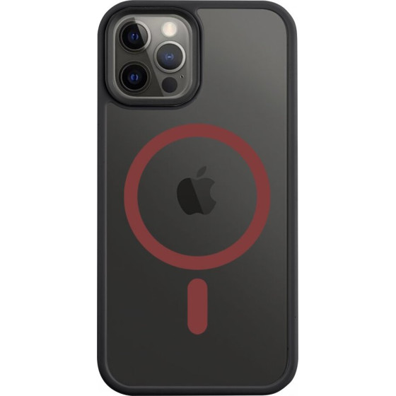 Tactical MagForce Hyperstealth 2.0 Cover for iPhone 12/12 Pro Black/Red - (57983121083)