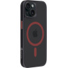 Tactical MagForce Hyperstealth 2.0 Cover for iPhone 15 Black/Red - (57983121099)