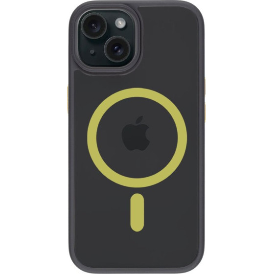 Tactical MagForce Hyperstealth 2.0 Cover for iPhone 15 Black/Yellow - (57983121098)