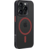 Tactical MagForce Hyperstealth 2.0 Cover for iPhone 15 Pro Black/Red - (57983121101)