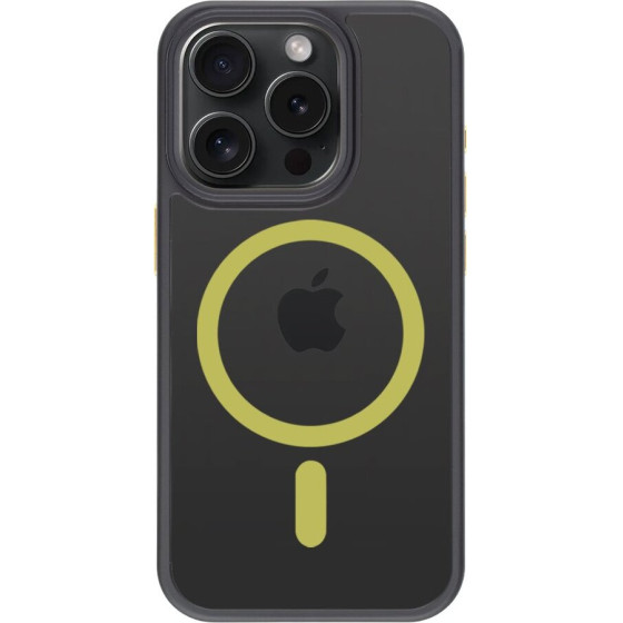 Tactical MagForce Hyperstealth 2.0 Cover for iPhone 15 Pro Black/Yellow - (57983121100)