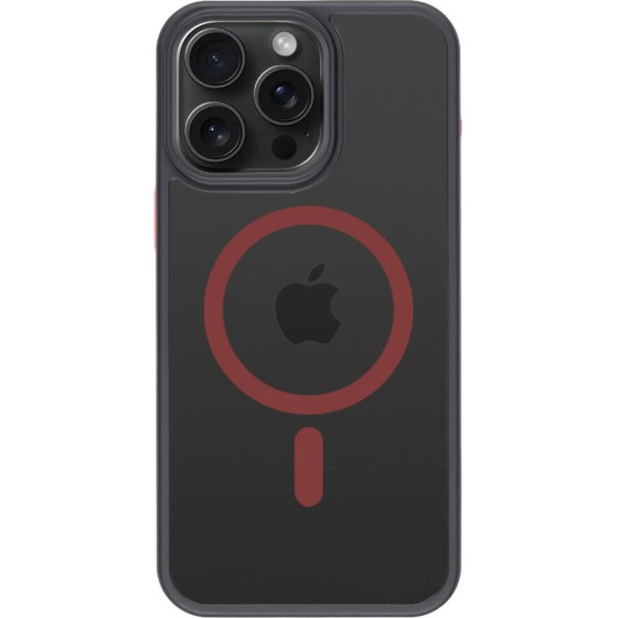 Tactical MagForce Hyperstealth 2.0 Cover for iPhone 15 Pro Max Black/Red - (57983121103)