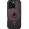Tactical MagForce Hyperstealth 2.0 Cover for iPhone 16 Pro Black/Red - (57983121867)