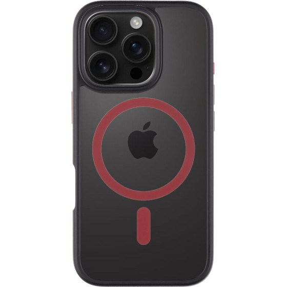 Tactical MagForce Hyperstealth 2.0 Cover for iPhone 16 Pro Black/Red - (57983121867)