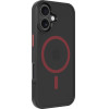 Tactical MagForce Hyperstealth 2.0 Cover for iPhone 17 Black/Red - (57983126611)