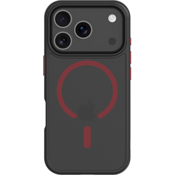 Tactical MagForce Hyperstealth 2.0 Cover for iPhone 17 Pro Black/Red - (57983126612)