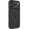 Tactical MagForce Hyperstealth 2.0 Cover for iPhone 17 Pro Max Black/Red - (57983126613)