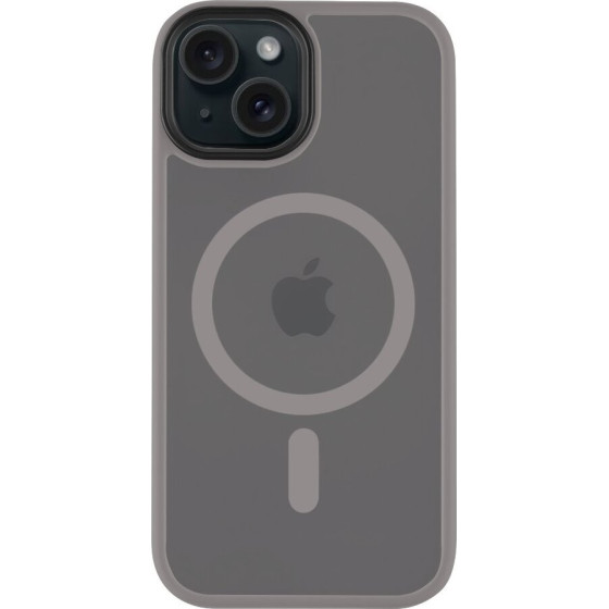 Tactical MagForce Hyperstealth Cover for iPhone 15 Light Grey - (57983115956)