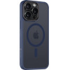 Tactical MagForce Hyperstealth Cover for iPhone 15 Pro Max Deep Blue - (57983115965)