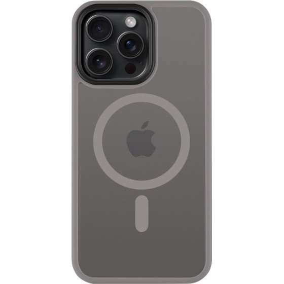 Tactical MagForce Hyperstealth Cover for iPhone 15 Pro Max Light Grey - (57983115964)