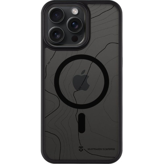 Tactical MagForce Hyperstealth Sika Cover for iPhone 15 Pro Max Asphalt - (57983126332)