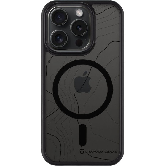 Tactical MagForce Hyperstealth Sika Cover for iPhone 15 Pro Asphalt - (57983126327)