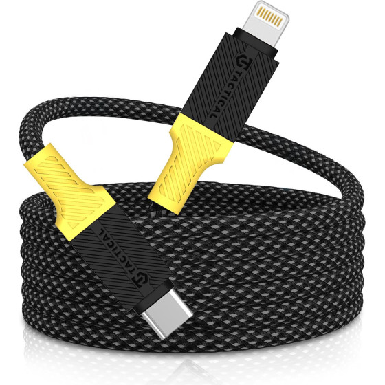 Tactical MagRope USB-C/Lightning 1m Black/Yellow - (57983121891)