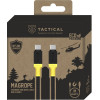 Tactical MagRope USB-C/USB-C 1m Black/Yellow - (57983121892)