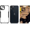 Tactical Quantum Stealth Cover for Apple iPhone 13 Clear/Black - (57983116301)