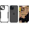 Tactical Quantum Stealth Cover for Apple iPhone 15 Clear/Black - (57983116294)