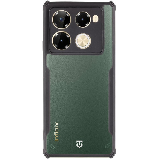 Tactical Quantum Stealth Cover for Infinix Note 40 Pro 4G Clear/Black - (57983121467)