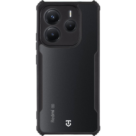 Tactical Quantum Stealth Cover for Xiaomi Redmi Note 14 5G Clear/Black - (57983124212)