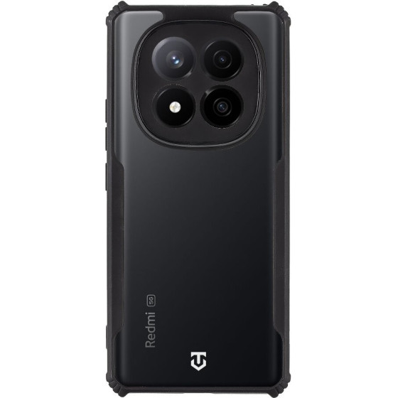 Tactical Quantum Stealth Cover for Xiaomi Redmi Note 14 Pro+ 5G Clear/Black - (57983124214)