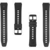 Tactical Quick Release Silicone Band 18mm Black - (57983126073)