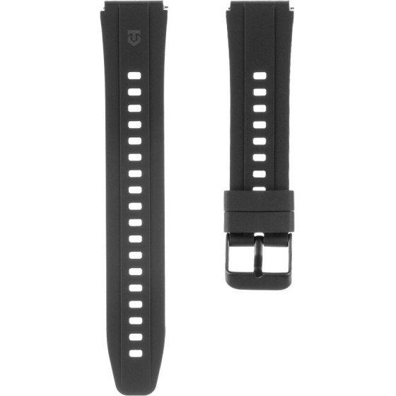 Tactical Quick Release Silicone Band 18mm Black - (57983126073)