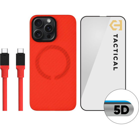Tactical Red Limited Edition Combo pro Apple iPhone 15 Pro Max - (57983125198)