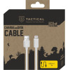 Tactical Smooth Thread Cable USB-A/Lightning 1m White - (57983104158)