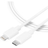 Tactical Smooth Thread Cable USB-C/Lightning 1m White - (57983104161)