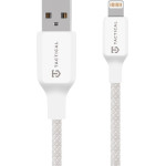 Tactical Stitch Thread Cable USB-A/Lightning 1m White - (57983126576)