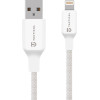 Tactical Stitch Thread Cable USB-A/Lightning 2m White - (57983126578)