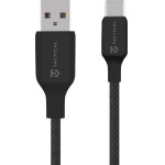Tactical Stitch Thread Cable USB-A/USB-C 0.3m Black - (57983126580)