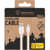 Tactical Stitch Thread Cable USB-A/USB-C 0.3m White - (57983126579)