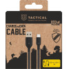 Tactical Stitch Thread Cable USB-A/USB-C 1m Black - (57983126582)