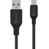Tactical Stitch Thread Cable USB-A/USB-C 2m Black - (57983126584)