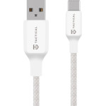 Tactical Stitch Thread Cable USB-A/USB-C 1m White - (57983126581)